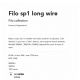 Pendule, Lustre suspendate - Pendul LED stil minimalist Filo sp1 long wire alb
