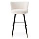 Scaune Bar - Scaun de bar pivotant design LUX Grenada, Lyssa off-white