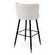 Scaune Bar - Scaun de bar pivotant design LUX Grenada, Lyssa off-white