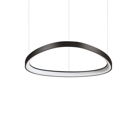 Pendule, Lustre suspendate - Lustra LED suspendata design circular Gemini sp d061 dali/push negru