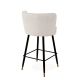 Scaune Bar - Scaun de bar pivotant design LUX Grenada Counter, Lyssa off-white