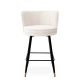 Scaune Bar - Scaun de bar pivotant design LUX Grenada Counter, Lyssa off-white