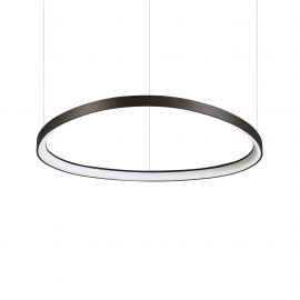 Lustra LED suspendata design circular Gemini sp d081 dali/push negru