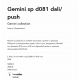 Pendule, Lustre suspendate - Lustra LED suspendata design circular Gemini sp d081 dali/push negru