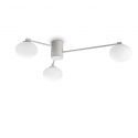 Lustra aplicata stil minimalist Hermes pl3 d90 alba