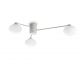 Lustre aplicate - Lustra aplicata stil minimalist Hermes pl3 d90 alba