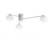 Lustra aplicata stil minimalist Hermes pl3 d90 alba