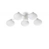 Lustra aplicata stil minimalist Hermes pl5 d60 alba