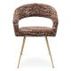 Scaune - Scaun design elegant LUX Bravo, boucle sonata red