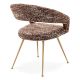 Scaune - Scaun design elegant LUX Bravo, boucle sonata red