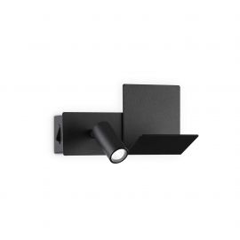 Aplica cu spot directionabil stil modern Komodo-1 ap neagra