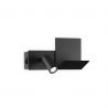 Aplica cu spot directionabil stil modern Komodo-1 ap neagra