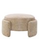 Banchete-Tabureti - Taburete modern design LUX Ortega, Lyssa sand