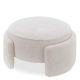 Banchete-Tabureti - Taburete modern design LUX Ortega, Lyssa off-white