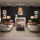 Masute Living - Masuta LUX stil avangardist Rialto, gri carbune