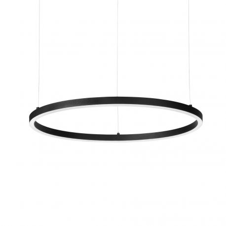 Pendule, Lustre suspendate - Lustra LED design modern Oracle slim sp d070 round 4000k on-off negru