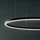 Pendule, Lustre suspendate - Lustra LED design modern Oracle slim sp d070 round 4000k on-off negru