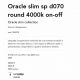 Pendule, Lustre suspendate - Lustra LED design modern Oracle slim sp d070 round 4000k on-off negru