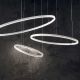 Pendule, Lustre suspendate - Lustra LED design modern Oracle slim sp d090 round 4000k on-off alb
