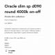 Pendule, Lustre suspendate - Lustra LED design modern Oracle slim sp d090 round 4000k on-off alb