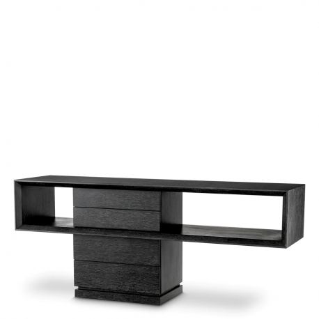 Console - Consola LUX design modern Mantua, gri carbune
