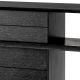 Console - Consola LUX design modern Mantua, gri carbune