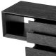 Console - Consola LUX design modern Mantua, gri carbune