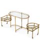Masute Living - Gheridon, Masuta cu roti design LUX Lavalle