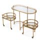 Masute Living - Gheridon, Masuta cu roti design LUX Lavalle