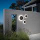Aplice - Aplica LED iluminat exterior ambiental Punto ap d18 cafenie