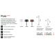 Lampadare - Lampadar/Lampa de podea LED stil minimalist Pure pt negru