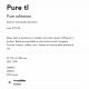 Lampi decorative si solare - Veioza/Lampa de masa LED stil minimalist Pure tl negru