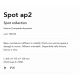 Aplice cu Spot - Aplica perete design modern minimalist Spot ap2 negru