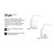 Aplice - Aplica LED iluminat exterior modern IP54 Style ap 3000k cafeniu