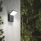 Aplice - Aplica LED iluminat exterior modern IP54 Style ap 3000k negru
