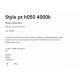 Stalpi - Stalp LED iluminat exterior Style pt h050 4000k alb
