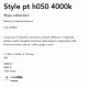 Stalpi - Stalp LED iluminat exterior Style pt h050 4000k gri