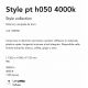 Stalpi - Stalp LED iluminat exterior Style pt h050 4000k negru