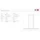 Pendule, Lustre suspendate - Lustra LED suspendata liniara ALAMO 90 3-STEP DIMM BK