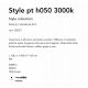 Stalpi - Stalp LED iluminat exterior Style pt h050 3000k cafeniu