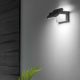 Aplice - Aplica LED orientabila pentru exterior IP54 Swipe ap gri
