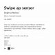 Aplice - Aplica LED cu senzor de miscare pentru exterior IP54 Swipe ap gri