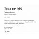 Stalpi - Stalp pentru iluminat exterior Tesla pt4 h80 negru