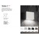 Aplice - Aplica de exterior ambientala cu protectie IP44 Tetris-1 ap1 negru