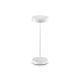 Veioza/Lampa de masa LED portabila de exterior Toffee tl alb
