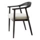 Scaune - Scaun elegant design LUX Beale negru/ crem