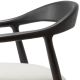 Scaune - Scaun elegant design LUX Beale negru/ crem