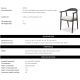 Scaune - Scaun elegant design LUX Beale negru/ crem