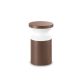 Stalpi - Mini Stalp pentru iluminat exterior Torre pt1 h22 cafeniu