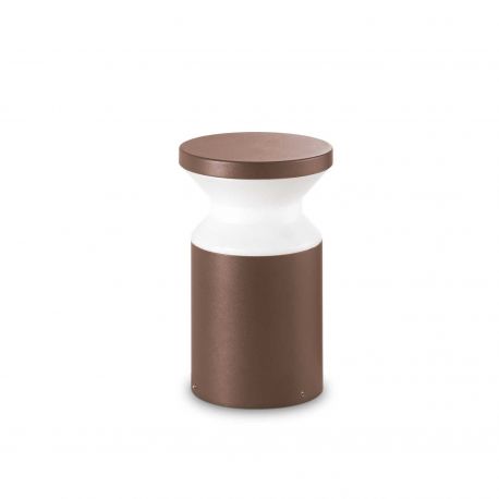 Stalpi - Mini Stalp pentru iluminat exterior Torre pt1 h22 cafeniu